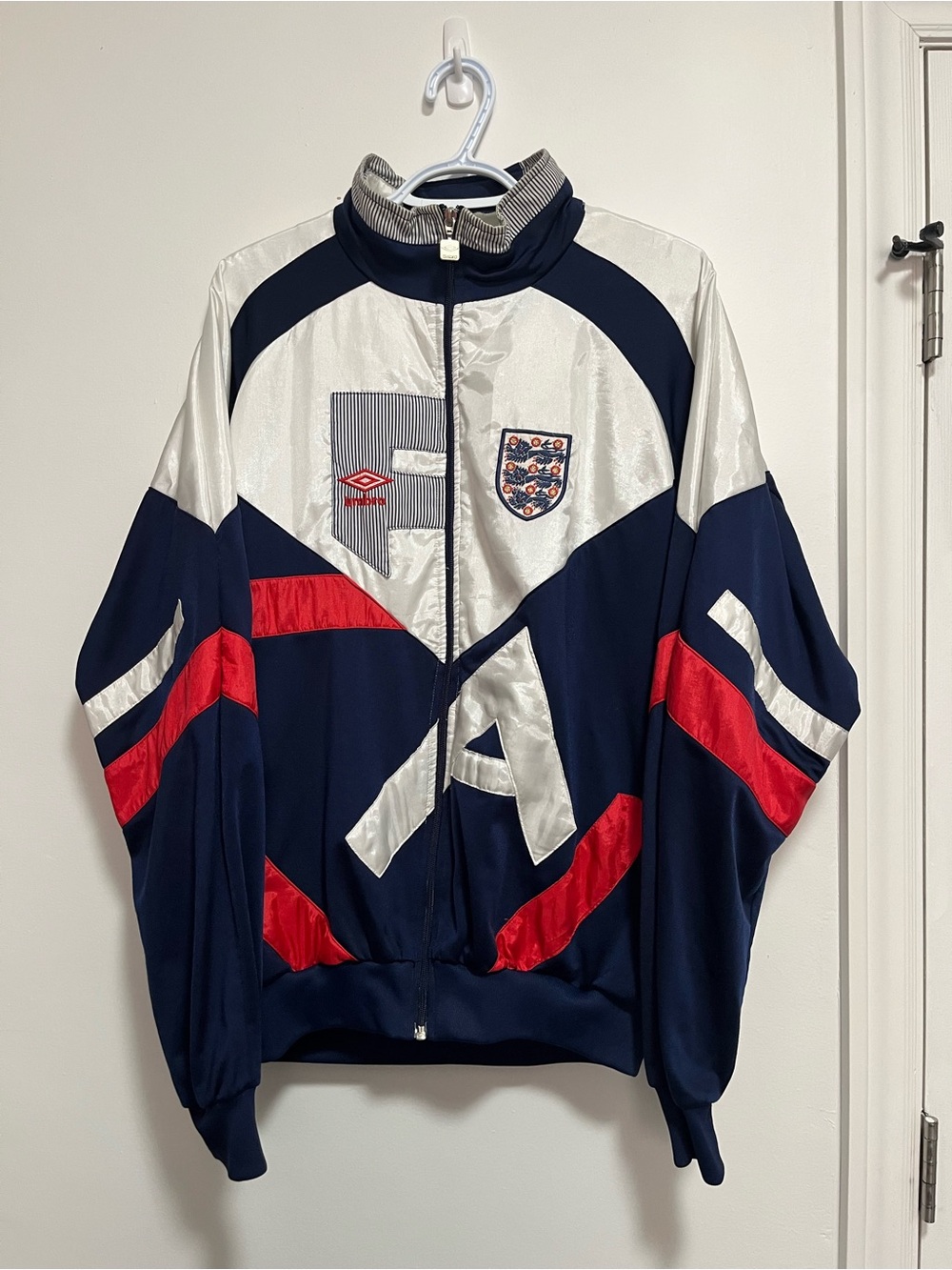 Vintage England 1990/92 Anthem Soccer Jacket Football